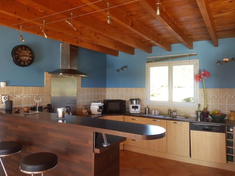 Maison Spacieuse Face Aux Pyrenees Carla-Bayle 外观 照片